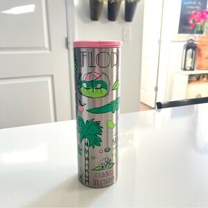 Starbucks Florida Been There Series Tumbler with Pink Lid
